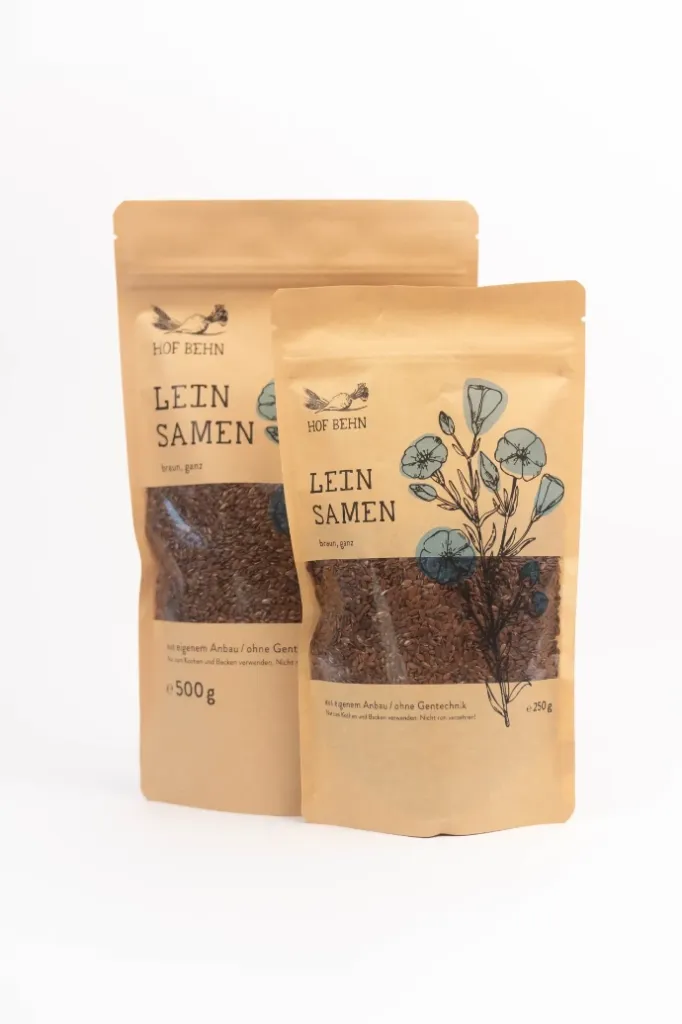 Leinsamen (500 g, Leinsamen, braun)